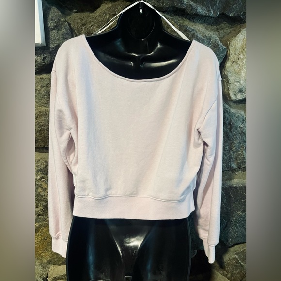 Adidas Almost Pink Slouchy Crew Women’s Size Small NWT - Picture 2 of 5